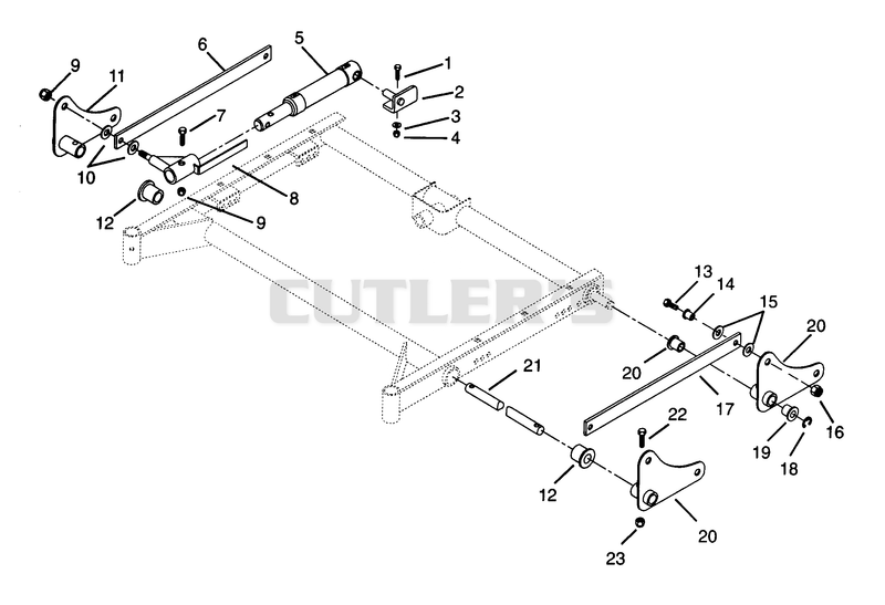 50" MOWER LIFT SYSTEM