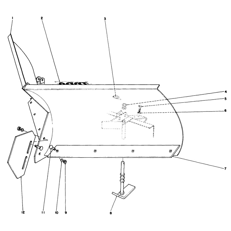 V-Plow Kit Model No. 30750 (optional)
