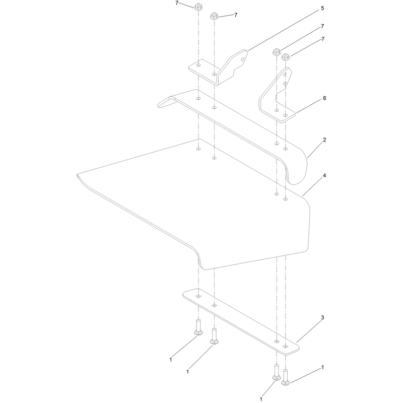 Deflector Assembly No 144-2635