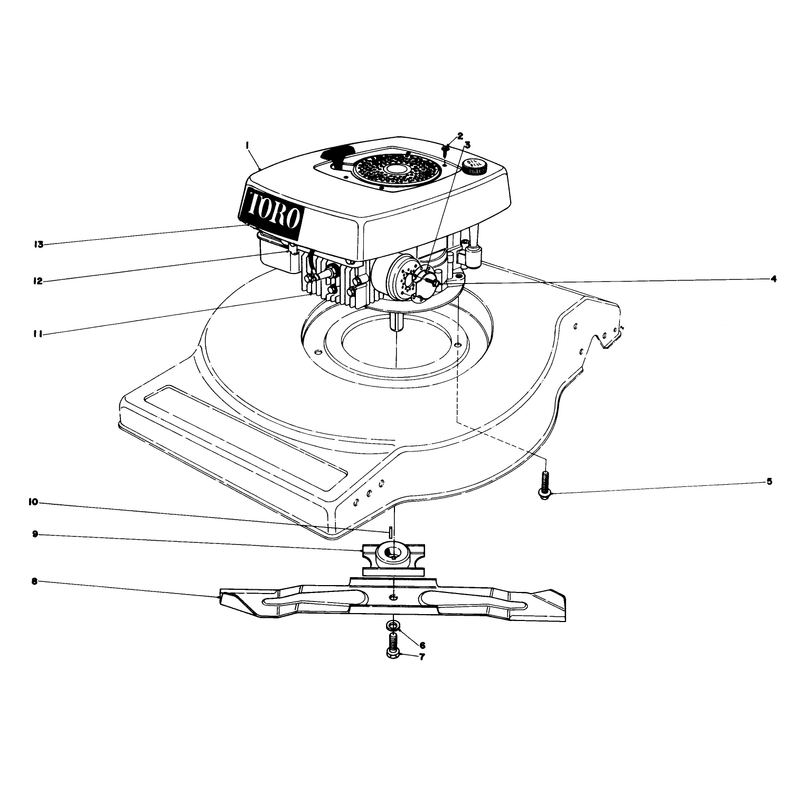 Engine Assembly Model No 16880