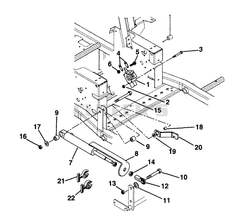 Lift Valve And Cylinder