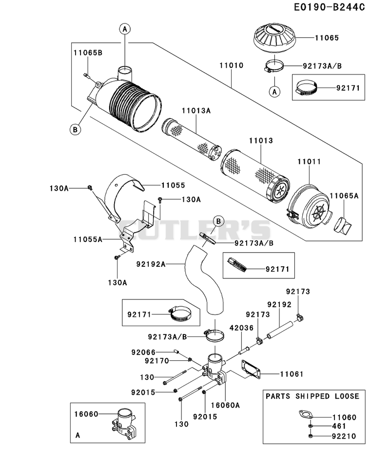 AIR-FILTER/MUFFLER