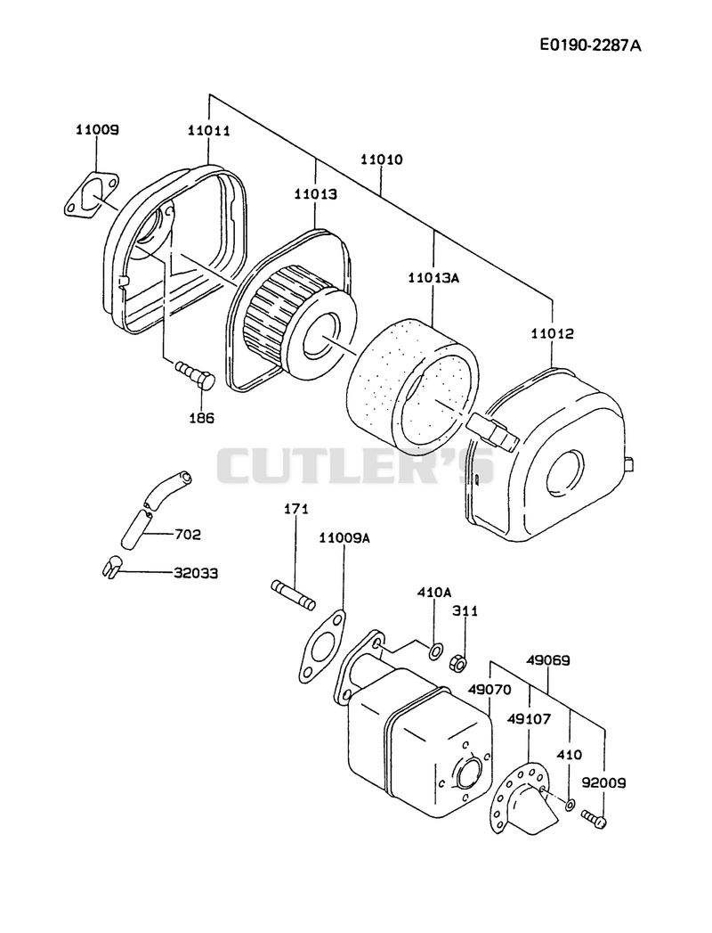 AIR-FILTER/MUFFLER