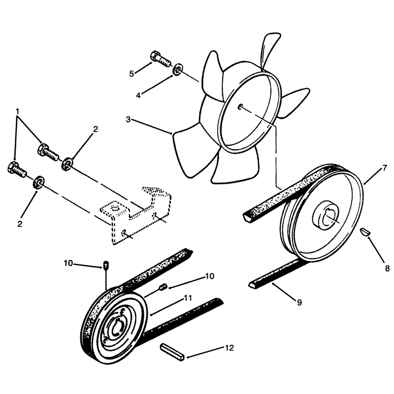 Drive Belt and Pulleys