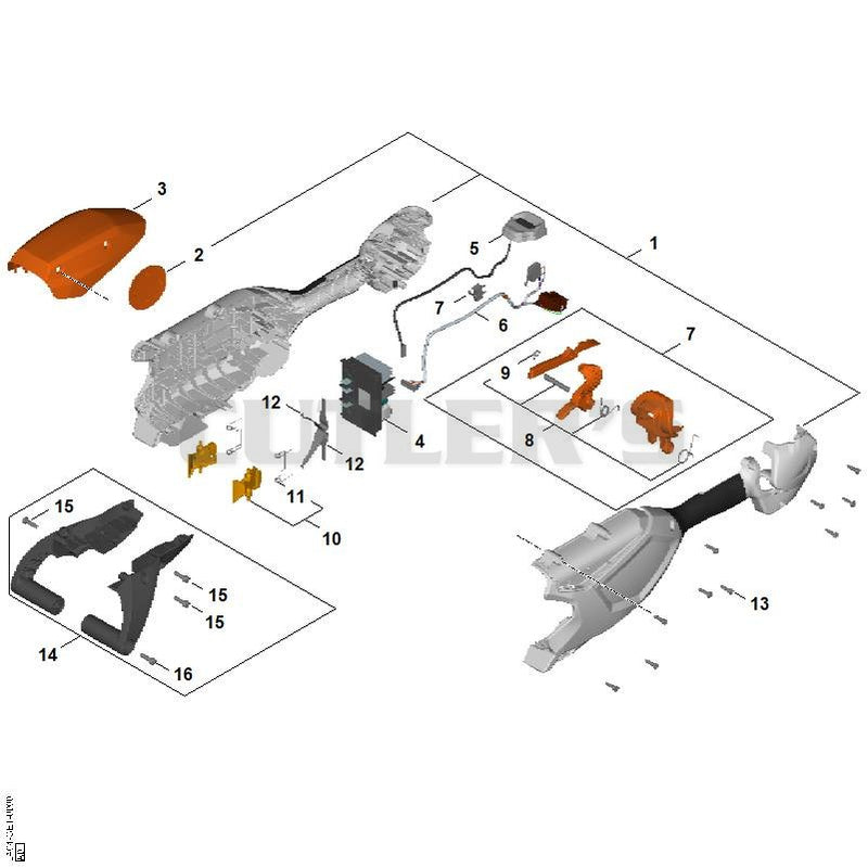 Handle housing
