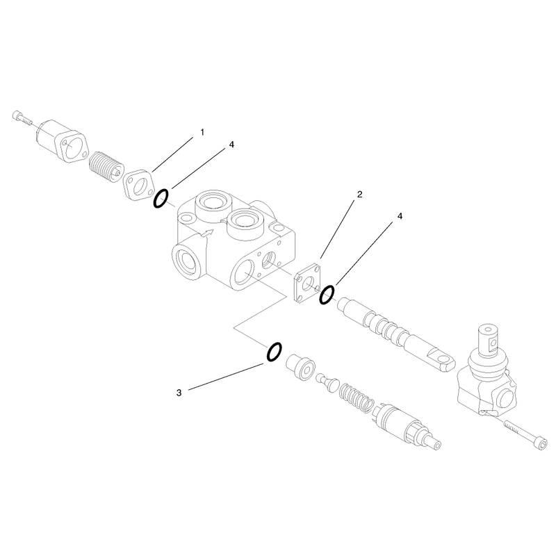 Hydraulic Valve Assembly No 99-3077