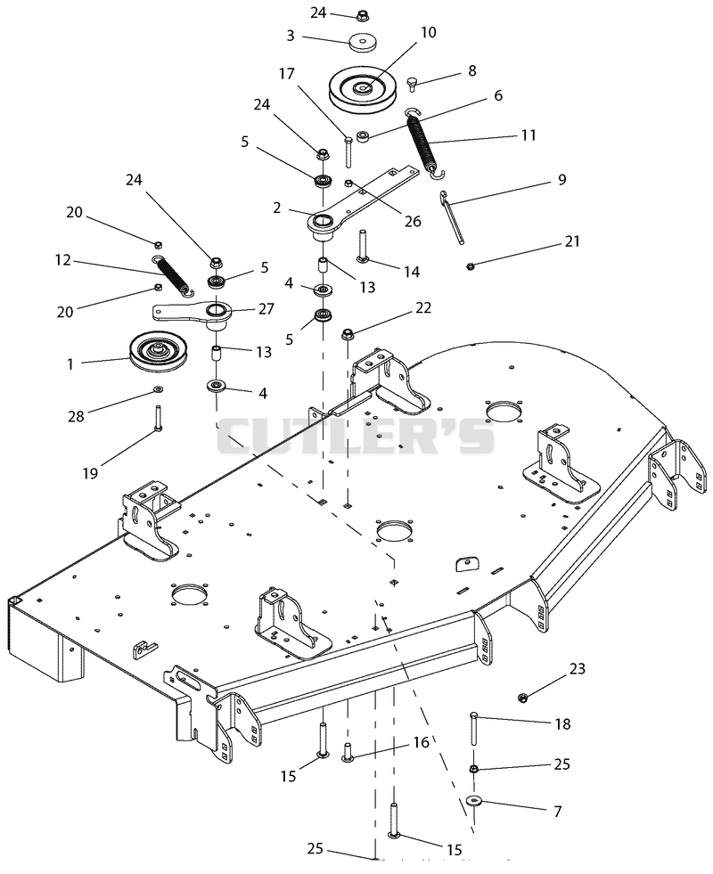Idlers And Sheaves - 60 Inch