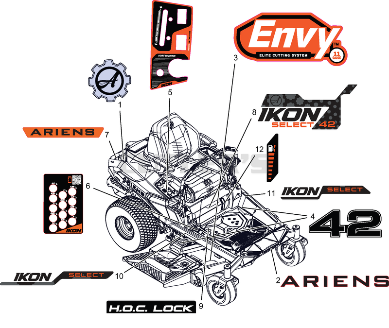 Decals - Style - 42" Select