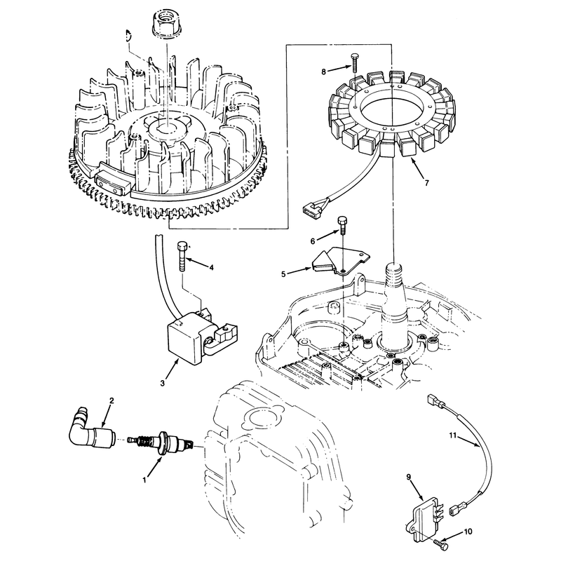 14hp Engine Ignition Assembly