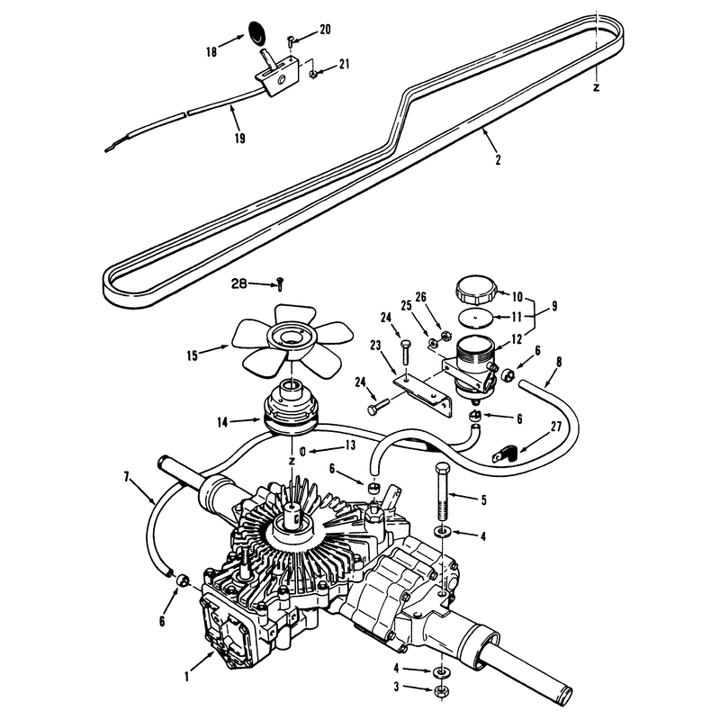 Transmission Assembly (210-H & 212-H)