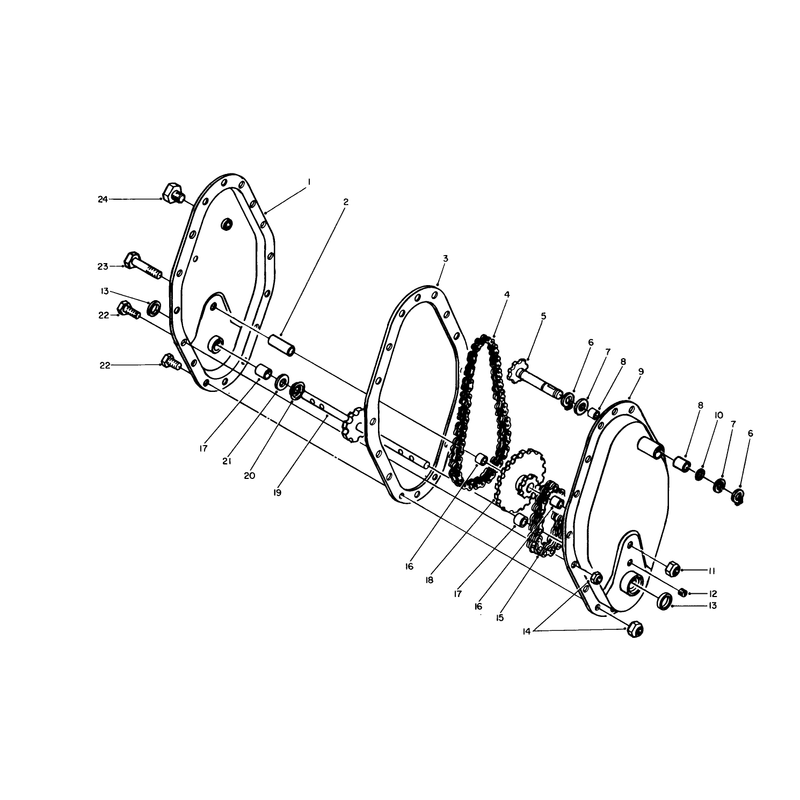 Chain Case Assembly No. 48-1270