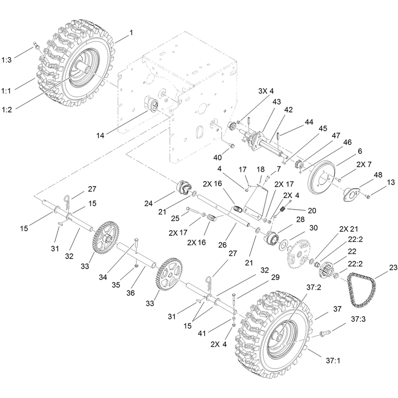 Wheel Clutch Assembly