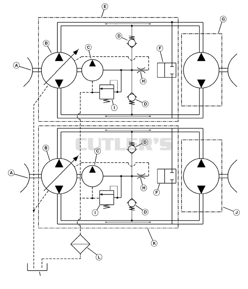 Hydraulic System Schematic