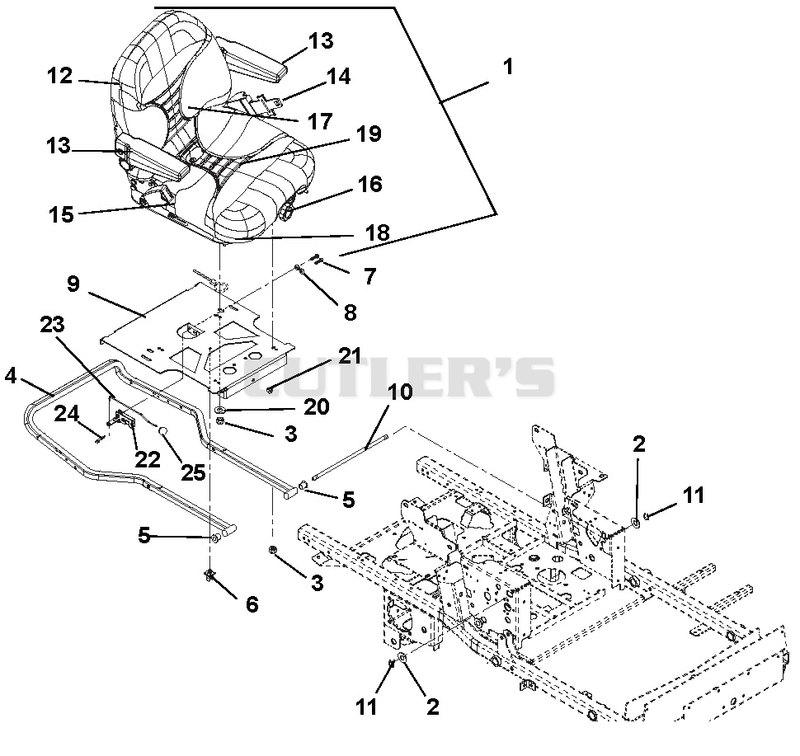 Seat And Hood Frame