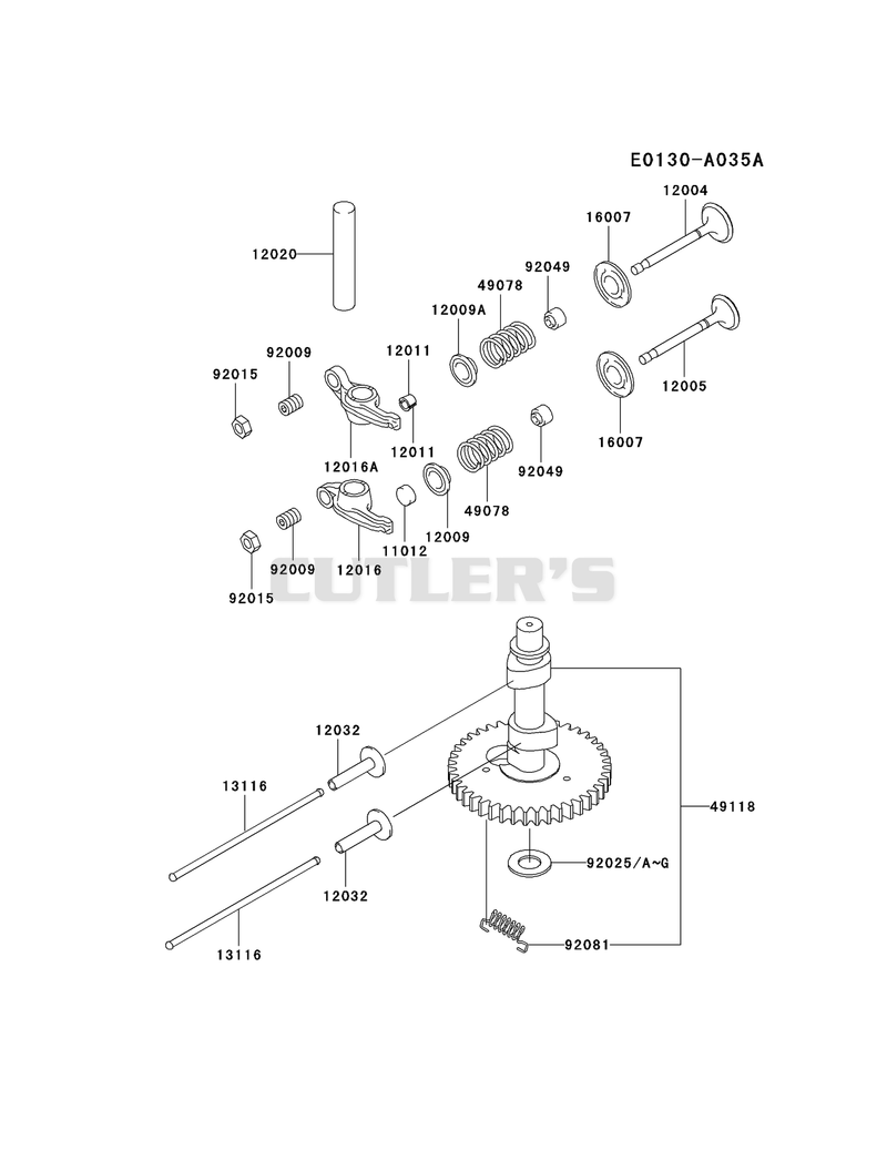 VALVE/CAMSHAFT