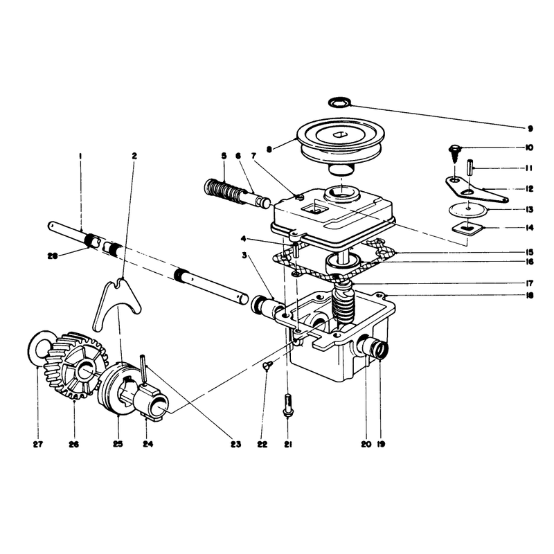 Gear Case Assembly