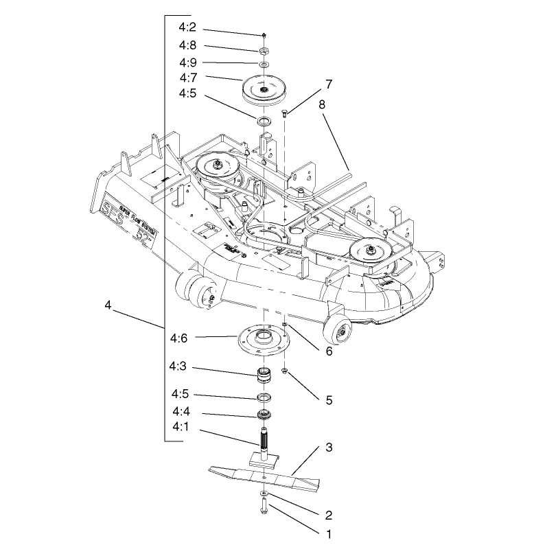 Deck Spindle Assembly