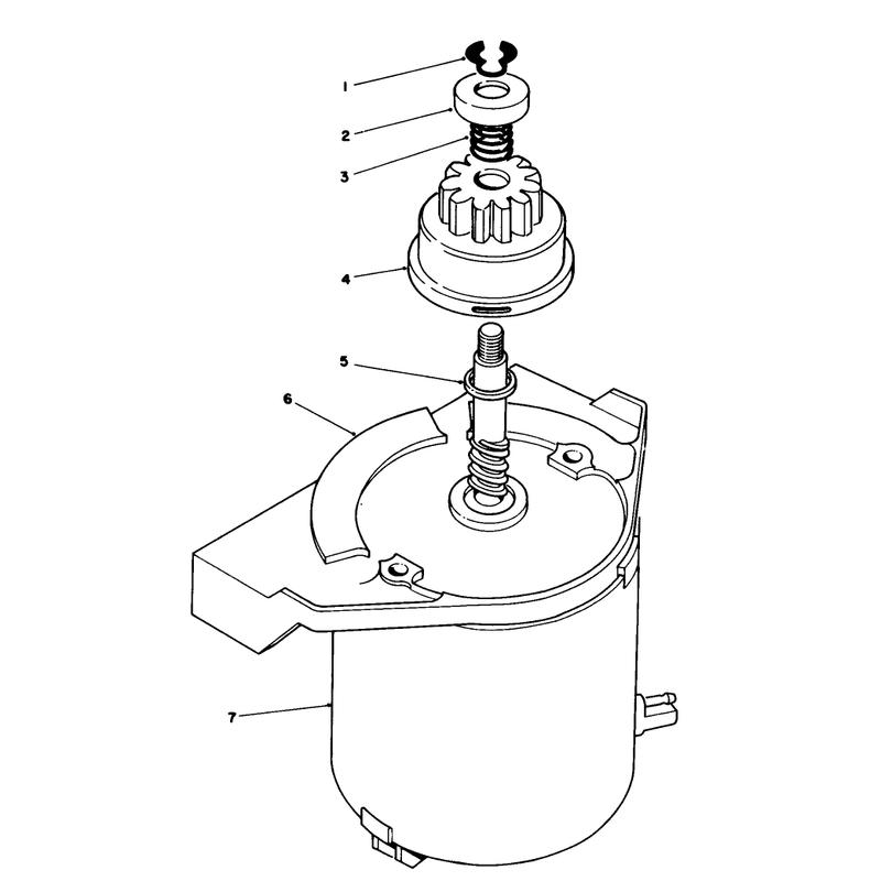 Starter Motor Assembly No 53-4500