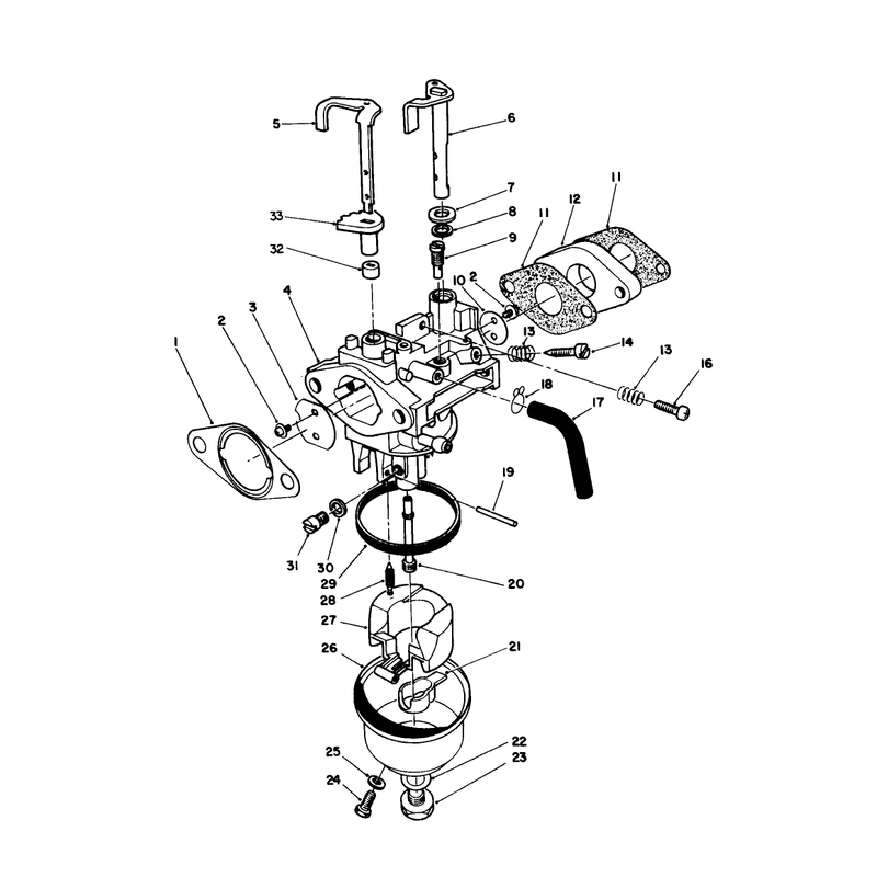 Carburetor Assembly (continued) (engine No. Vmg6, Vmj8 & Vmk9)