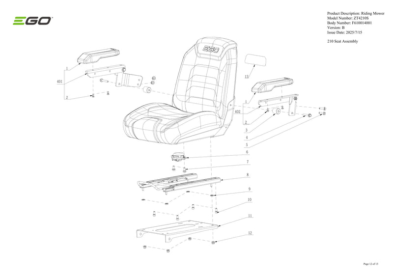 Seat Assembly