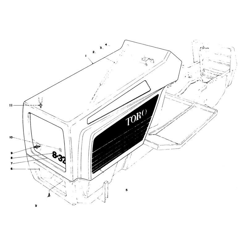 Hood Assembly Model 57300
