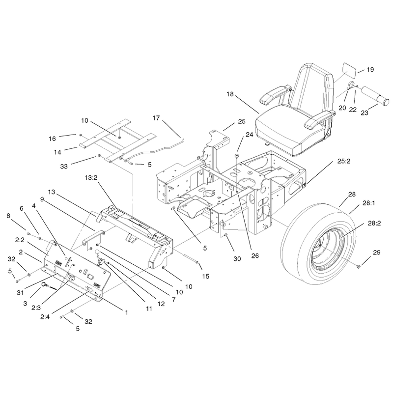 Main Frame Assembly