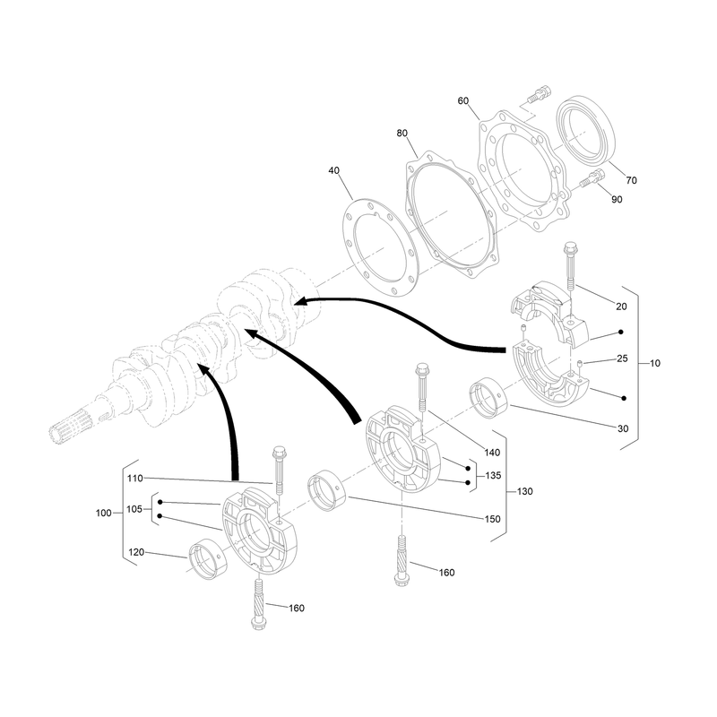 Main Bearing Case Assembly