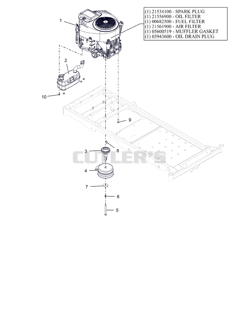 Engine - Briggs 20 GHP EXi