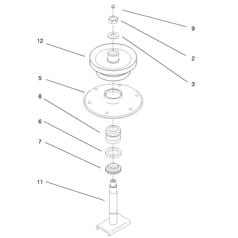 Spindle Housing Assembly No 54-7781