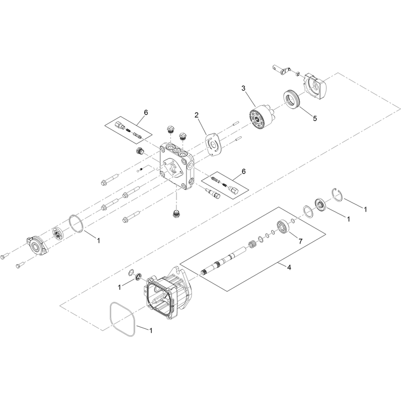 Hydraulic Pump Assembly No 103-2979