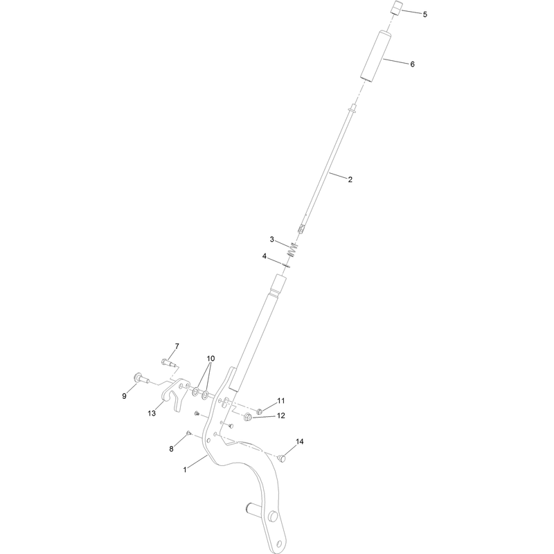 HOC Lever Assembly No 130-1755