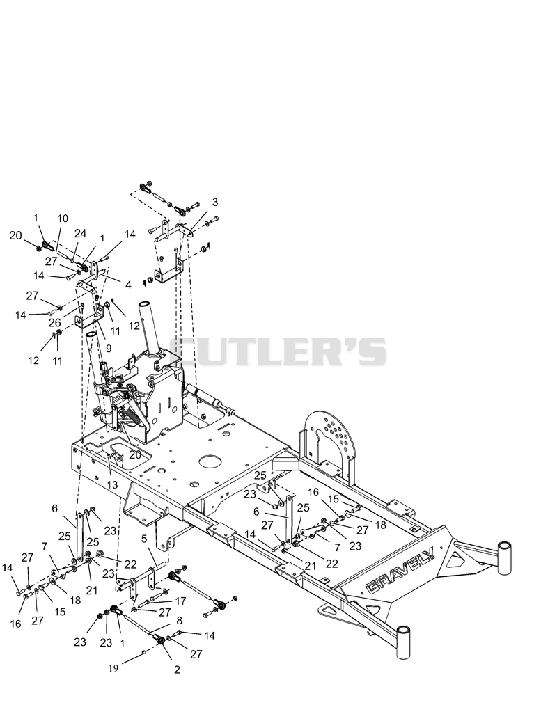 Steering Controls - Lower - 36"