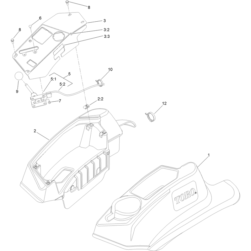 Console and Control Panel Assembly