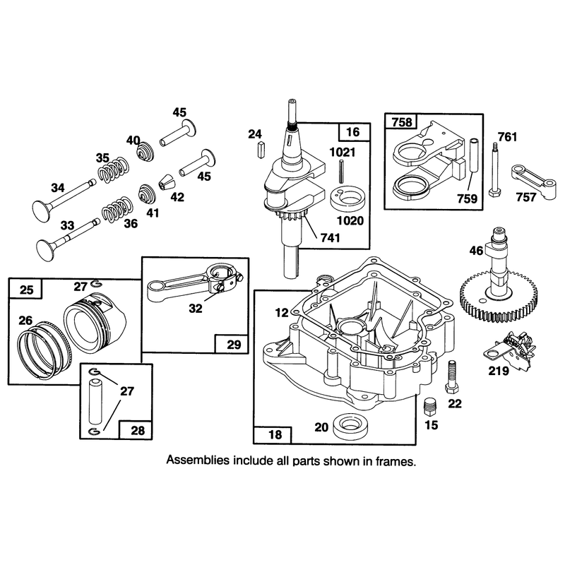 Engine Briggs and Stratton Model 28b707-0126-01