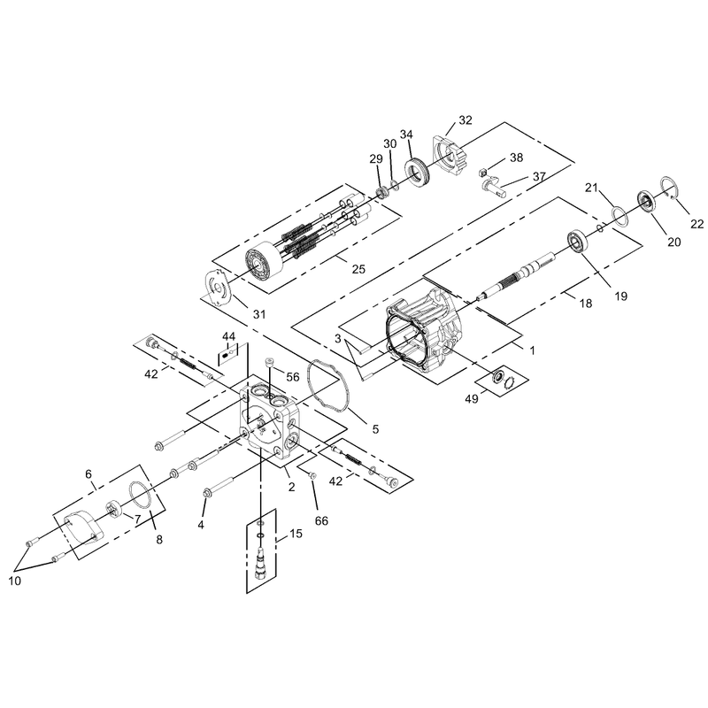 Hydraulic Pump Assembly No 106-5490
