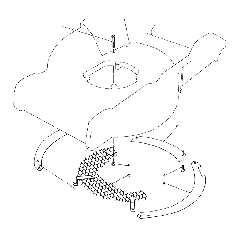Leaf Shredder Kit No 59101 Optional