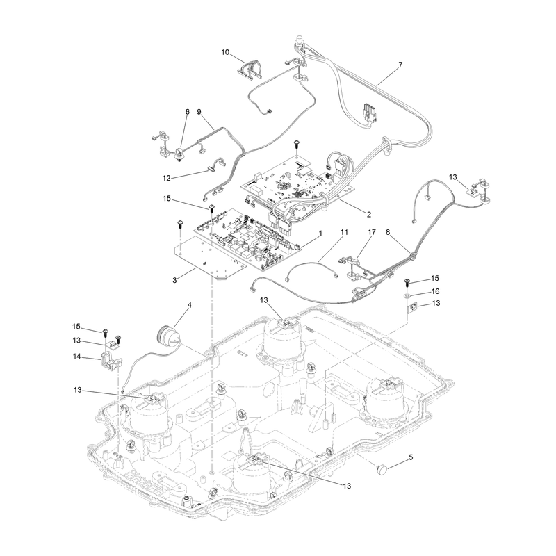 Upper Chassis Wiring Assembly