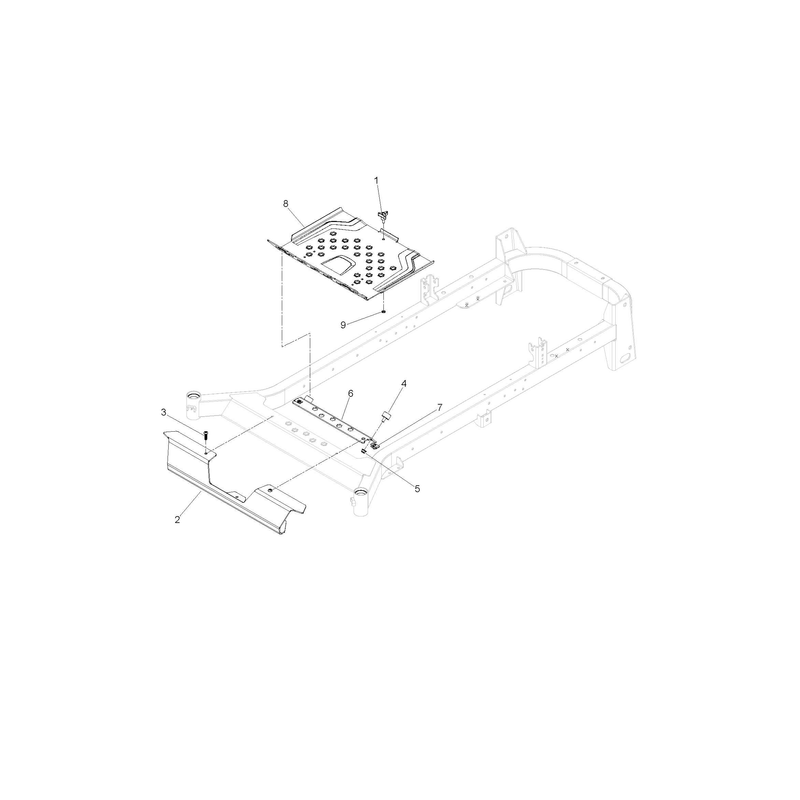 FRAME - FOOT PLATE
