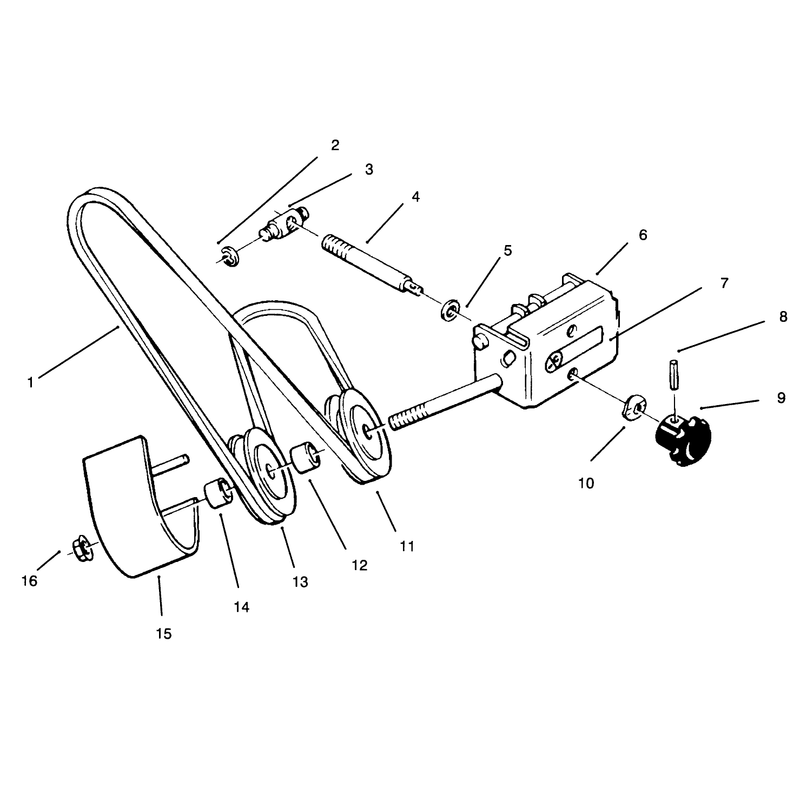 Deck Drive Belt Attachment
