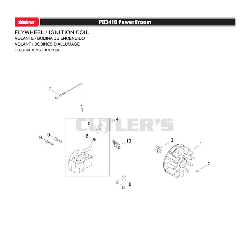 FLYWHEEL / IGNITION COIL