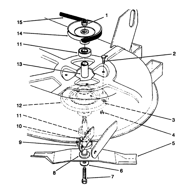 Blade & Spindle Assembly