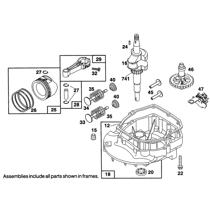 Engine Briggs and Stratton Model 122707-3187-01