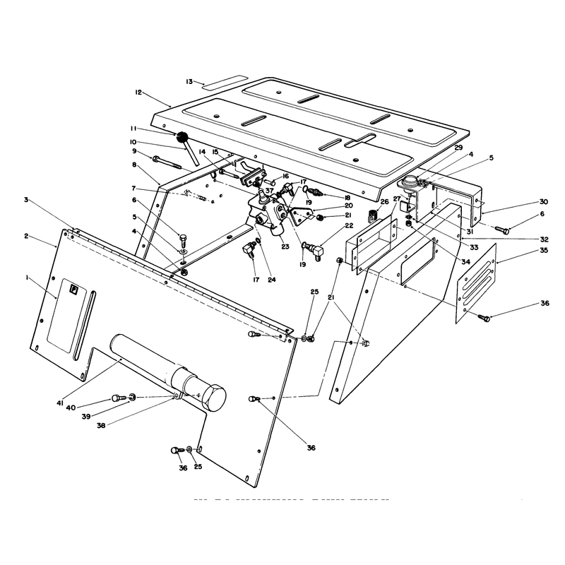 Seat Support Assembly