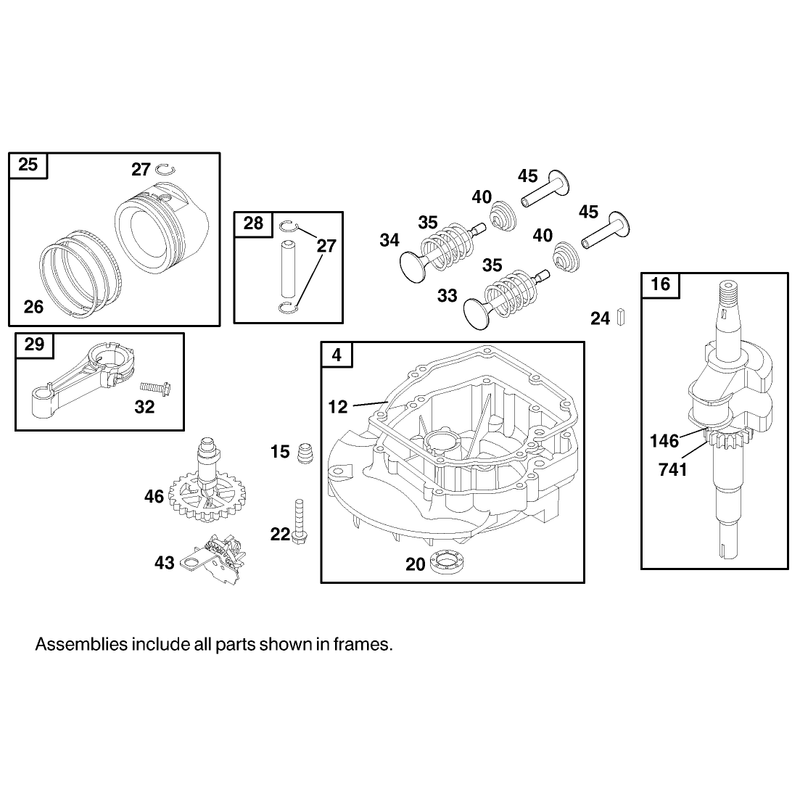 Engine Briggs and Stratton Model 12h802-1767-E1