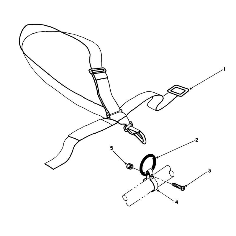 Deluxe Shoulder/belt Harness (optional)