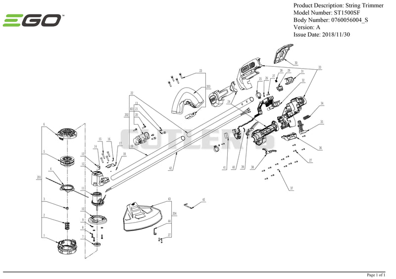 Main Assembly