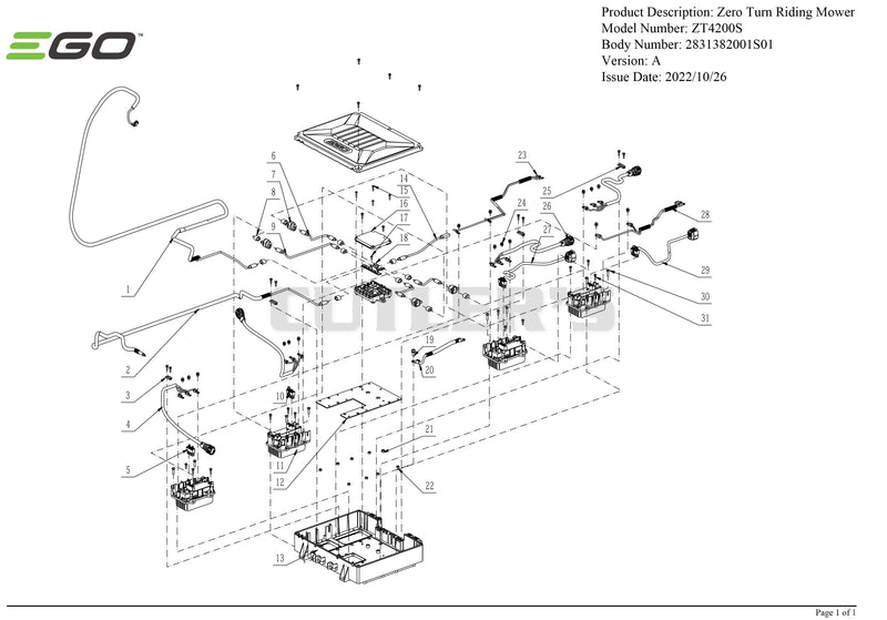 Control Electric Assembly