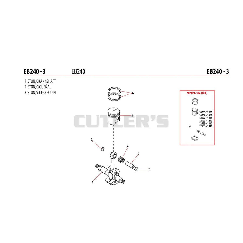 PISTON, CRANKSHAFT