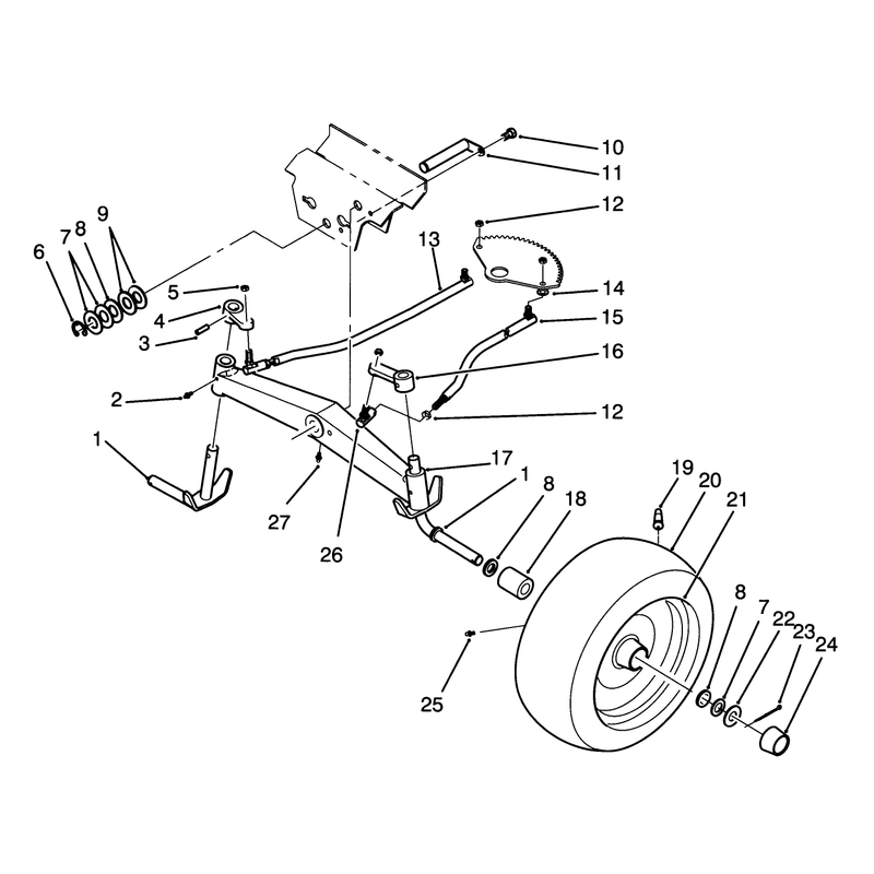 Front Axle Assembly
