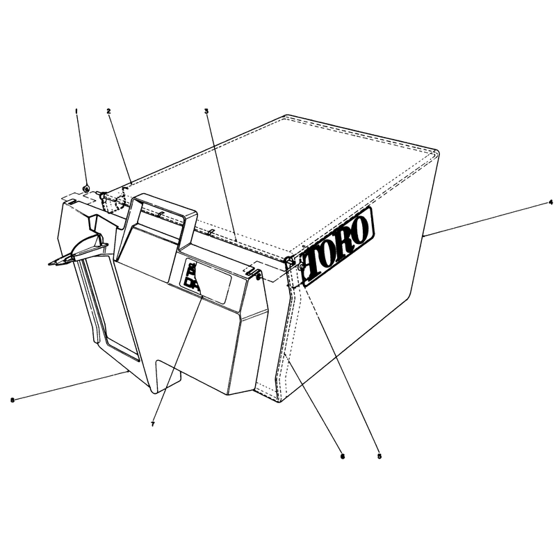 Grass Bag Assembly No 11-0189